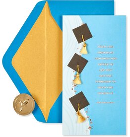 PAPYRUS® Graduation Cards Grad Caps Money Enclosure Card