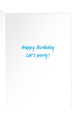 Caspari Birthday Cards Pool Party Pets Card