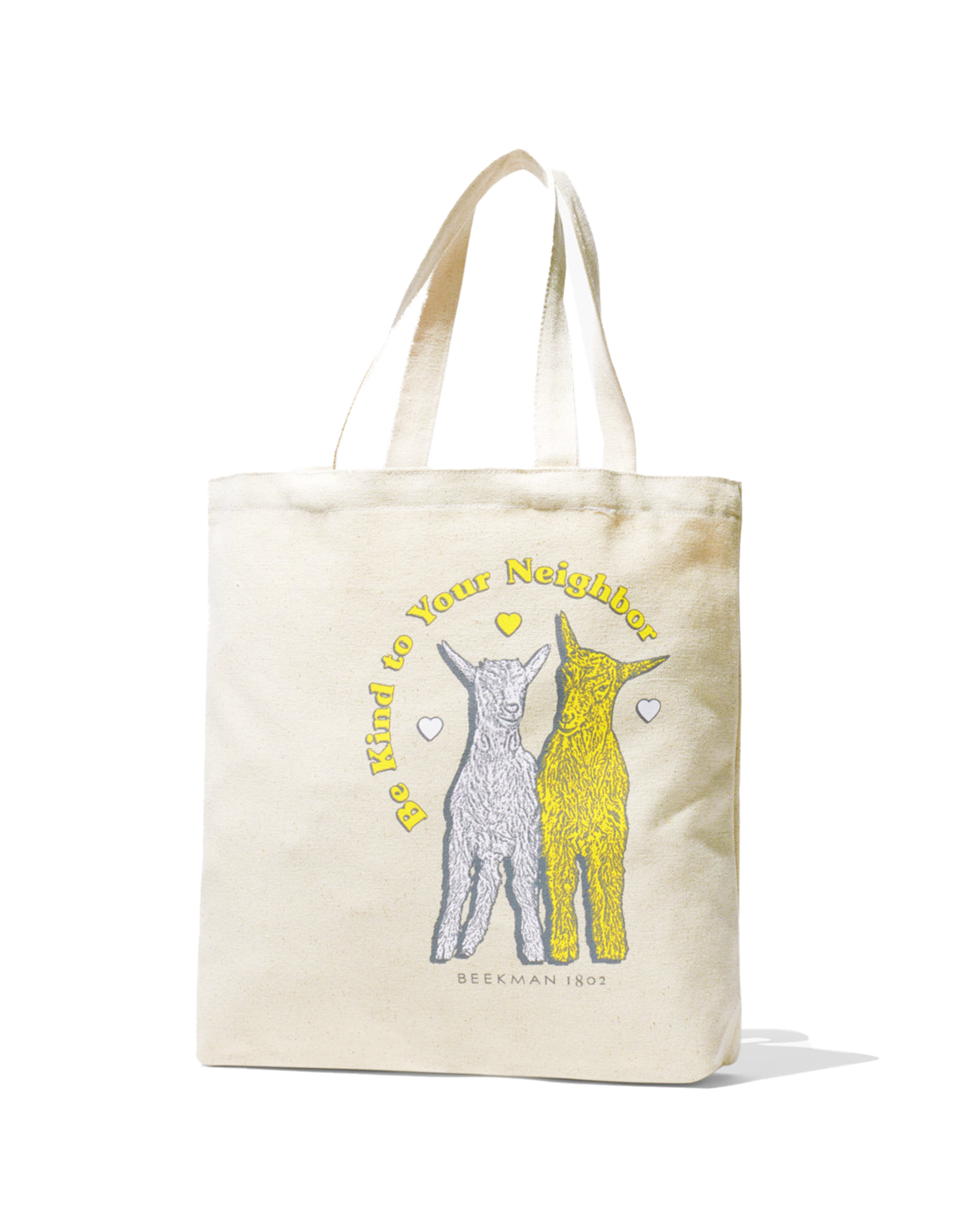 Beekman 1802 Goat Tote LIMITED EDITION Spring 2024 Canvas Tote