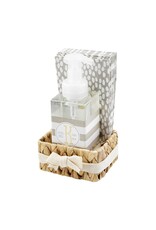 Mud Pie Initial K Hand Soap Paper Hand Towels And Basket Set