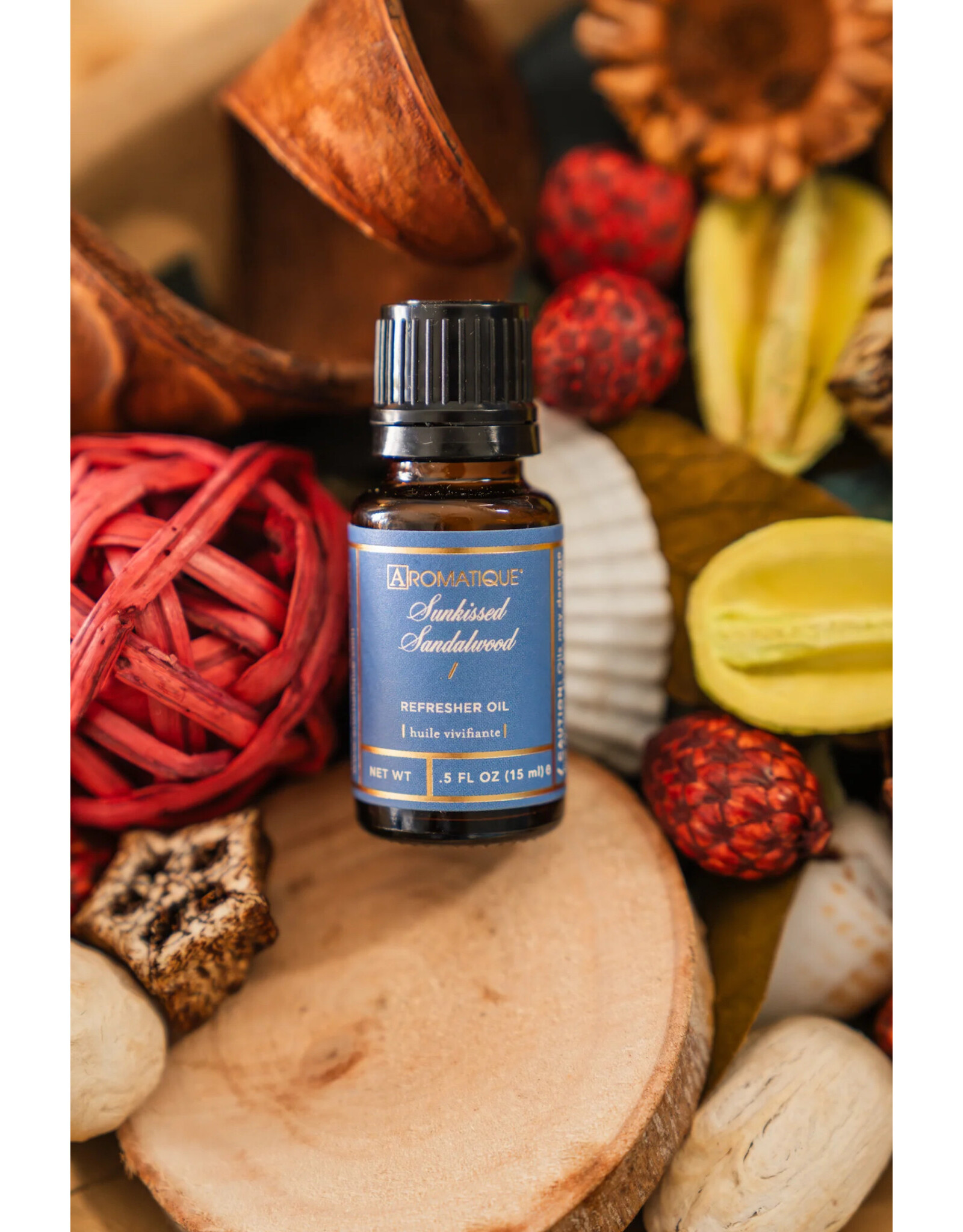 Aromatique Sunkissed Sandalwood Refresher Oil 15ml