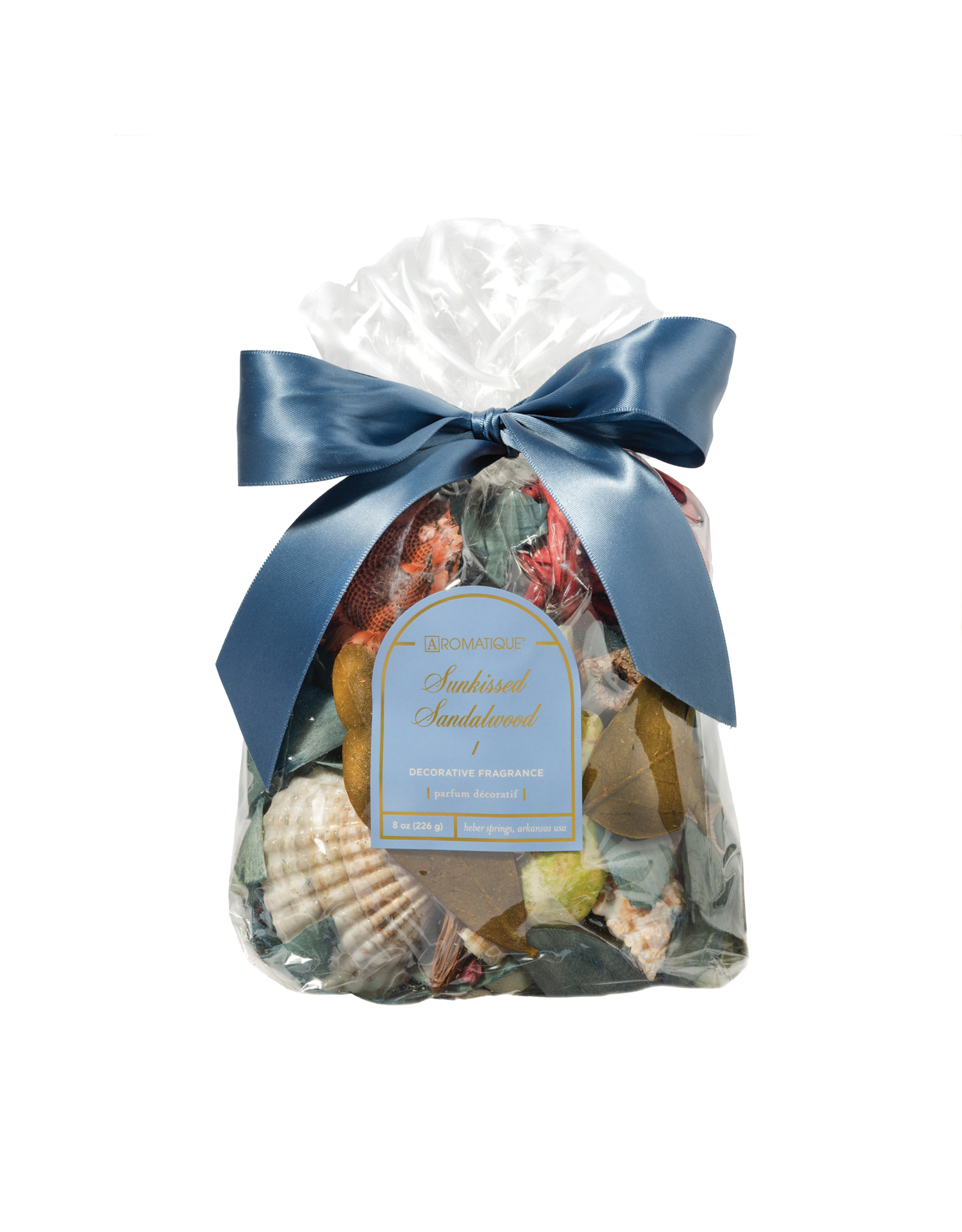 Aromatique Sunkissed Sandalwood Decorative Fragrance Potpourri 8oz Bag