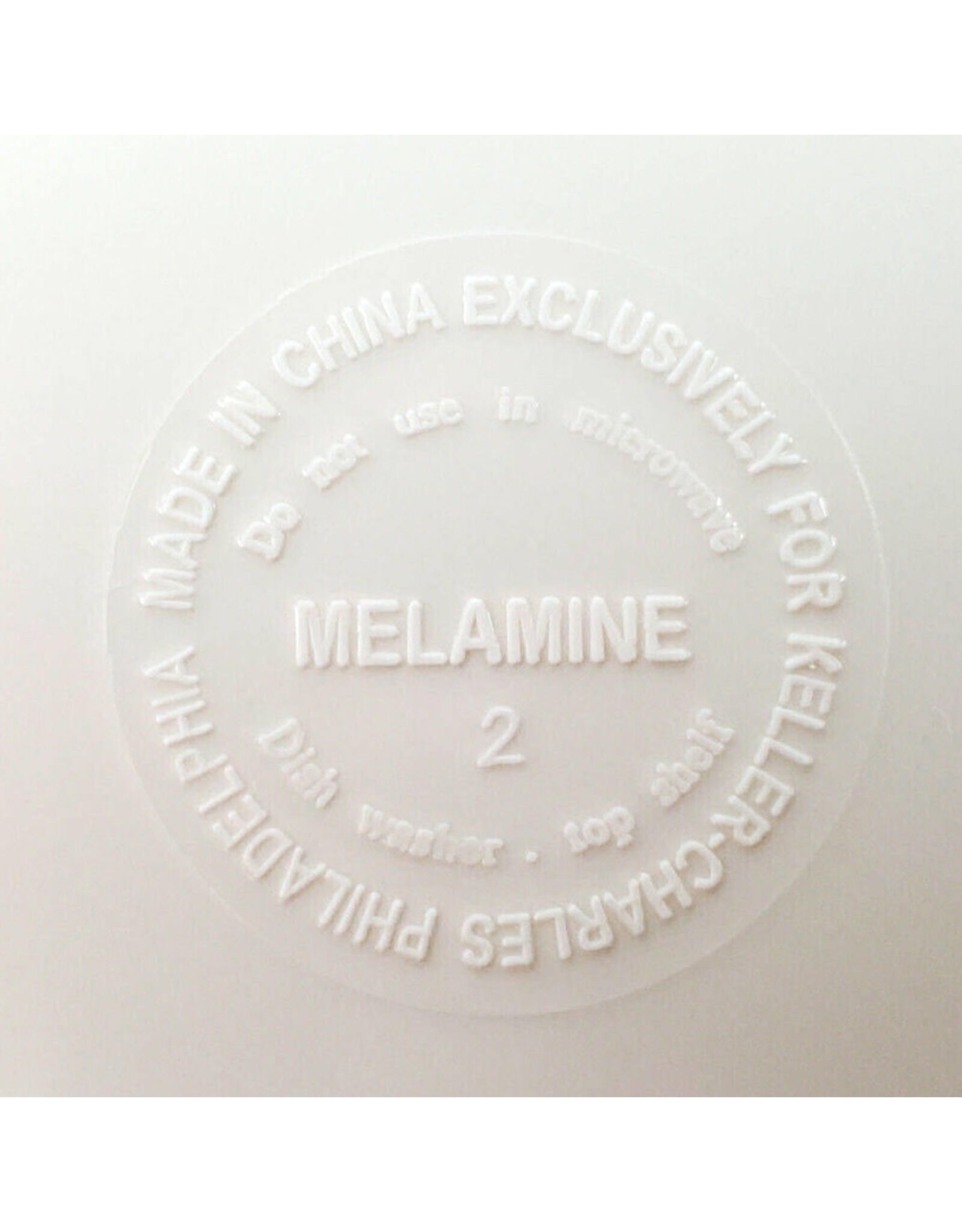 Melamine Plates 10.5 Inch Plate w Island Porch Scene
