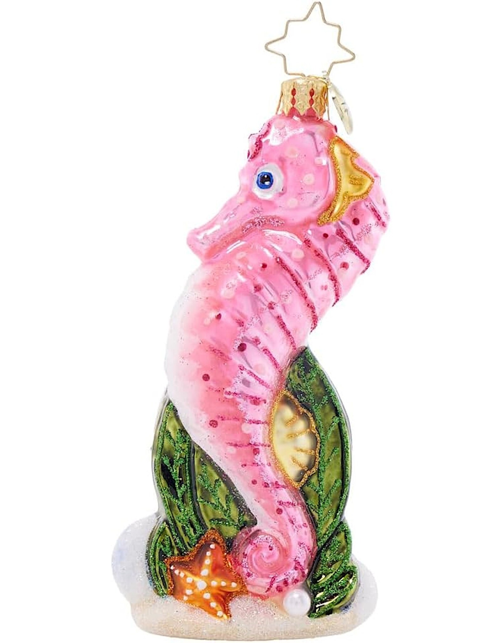 Christopher Radko Sally Seahorse Christmas Ornament
