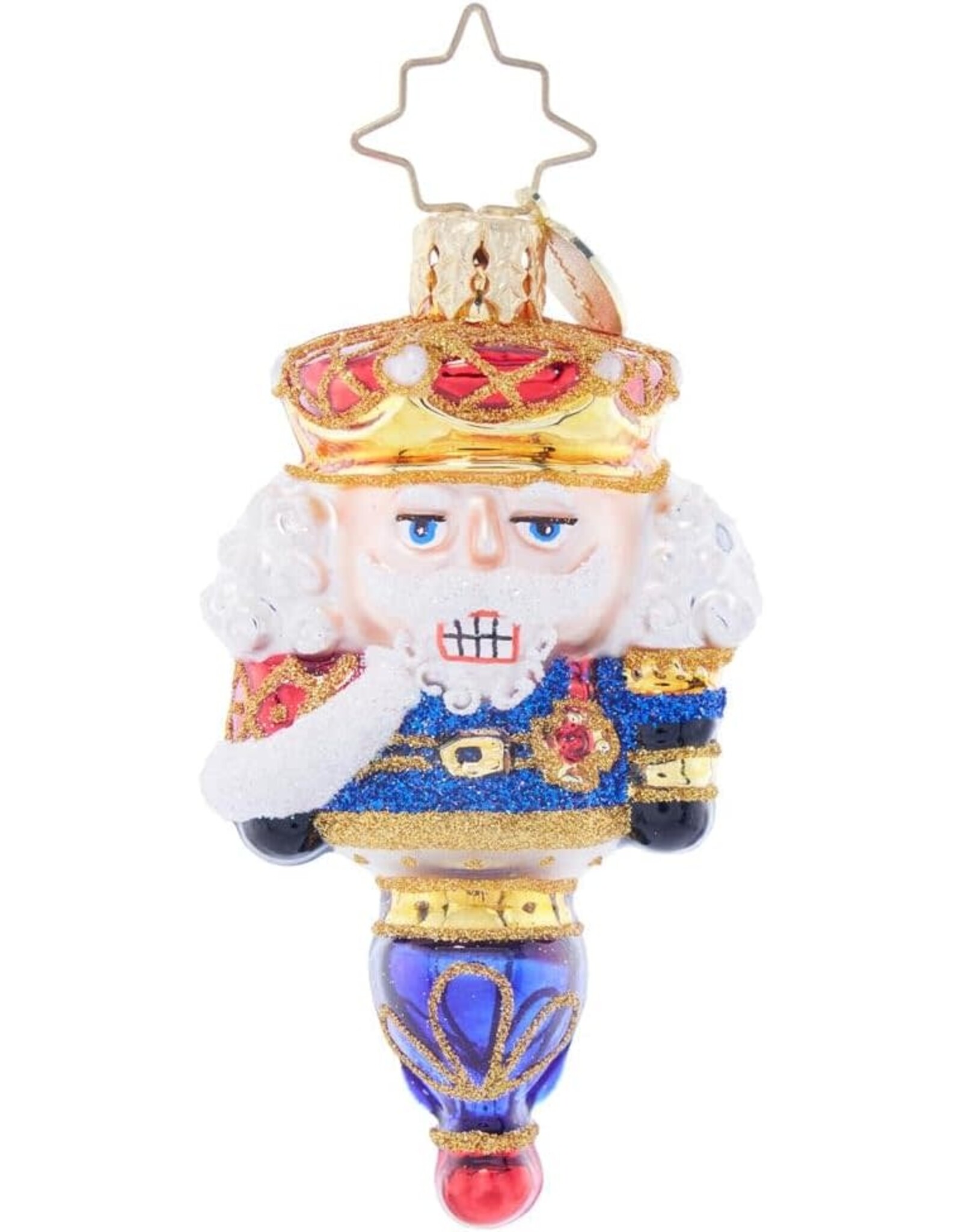Christopher Radko Royal Nutcracker Gem Christmas Ornament