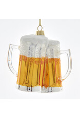 Kurt Adler Glass Cheers Beer Mug Ornament Kurt Adler Glass Cheers Beer Mug Ornament