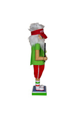 Kurt Adler Wooden Pickleball Nutcracker 12 Inch