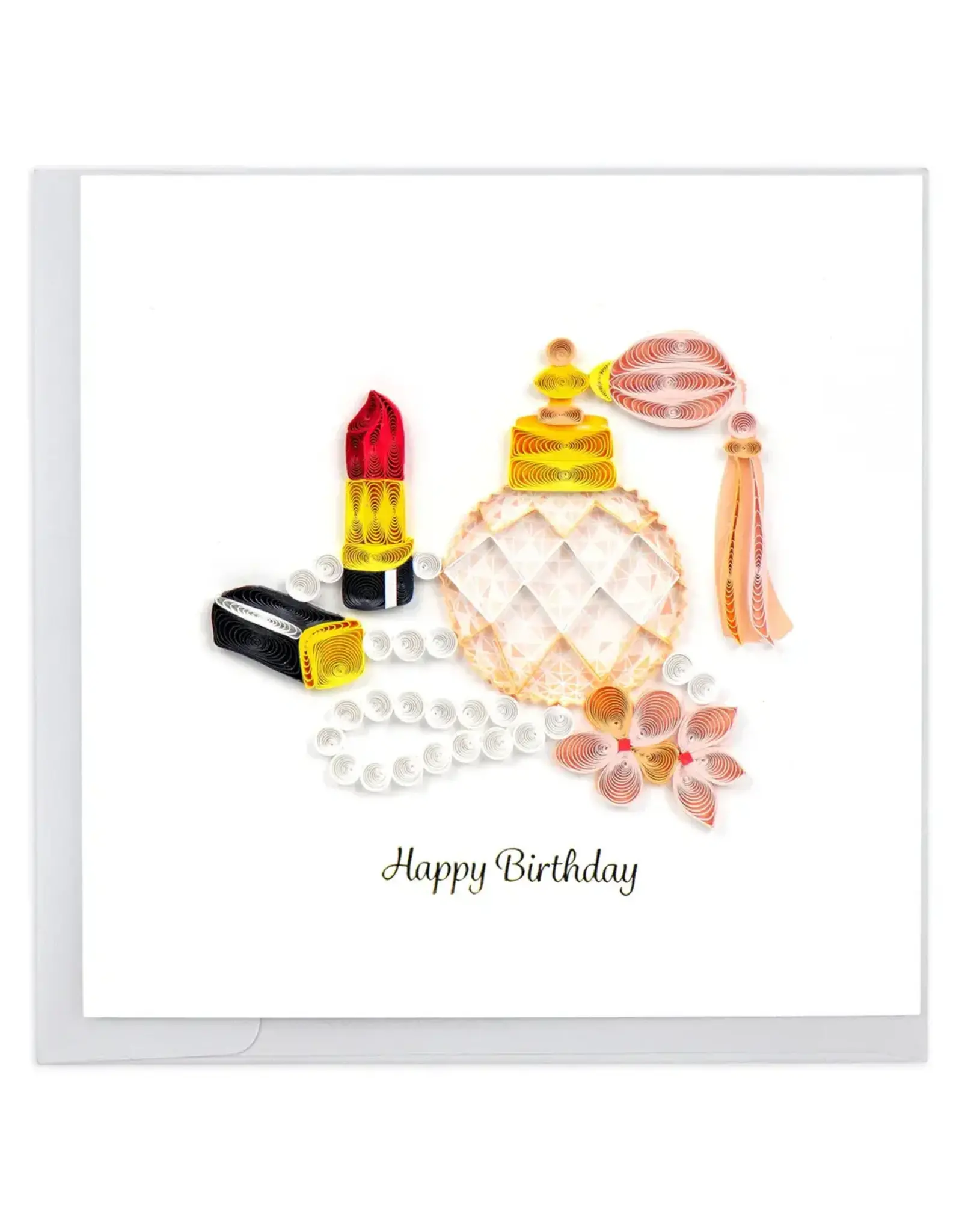 Quilling Card Quilled Happy Birthday Glam Greeting Card