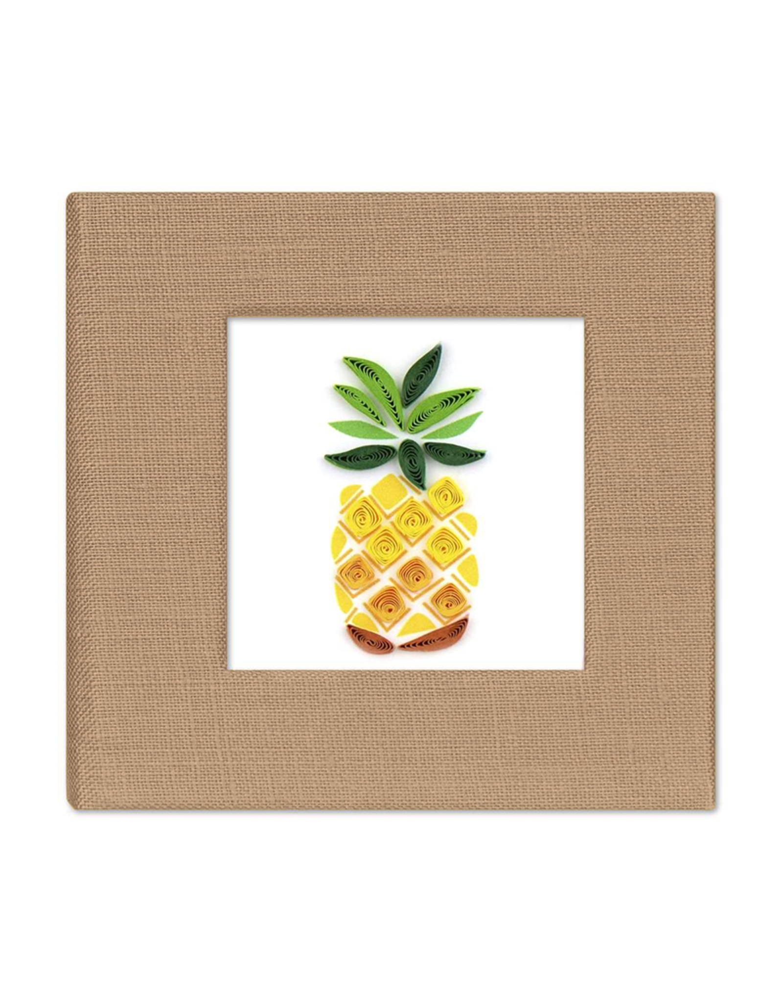 Quilling Card Quilled Pineapple Sticky Note Pad Cover