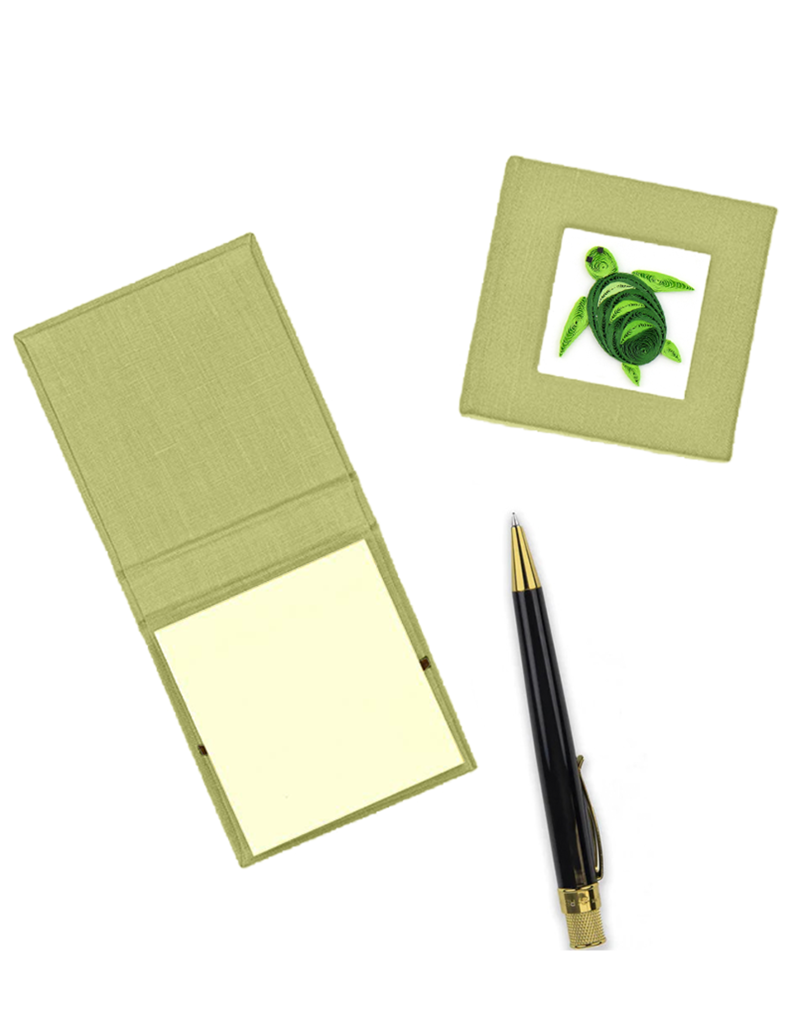 Quilling Card Quilled Sea Turtle Sticky Note Pad Cover