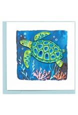 Quilling Card Quilled Decorative Sea Turtle Greeting Card