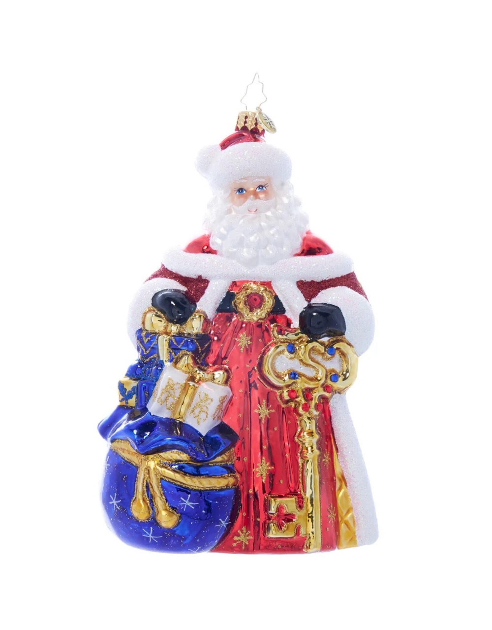 Christopher Radko Unlocking Holiday Magic Christmas Ornament LTD