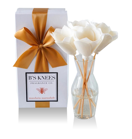 B's Knees Fragrance Diffusers Flower Reed Diffuser | Mandarin Marmalade Scent