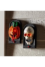 Mud Pie Halloween Door Bells | Animated Light-Up Pumpkin Door Bell