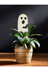 Mud Pie Halloween Plant Stakes | Ghost Plant Pick 14 Inch Mud Pie Halloween Plant Stakes | Ghost Plant Pick 14 Inch