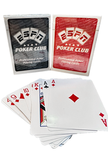 ESPN Professional Poker Playing Cards Set of 2 Decks Red And Black
