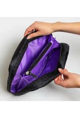 Scout Bags All-Inclusive Quilted Toiletry Bag Black Puffer