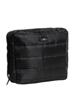 Scout Bags All-Inclusive Quilted Toiletry Bag Black Puffer