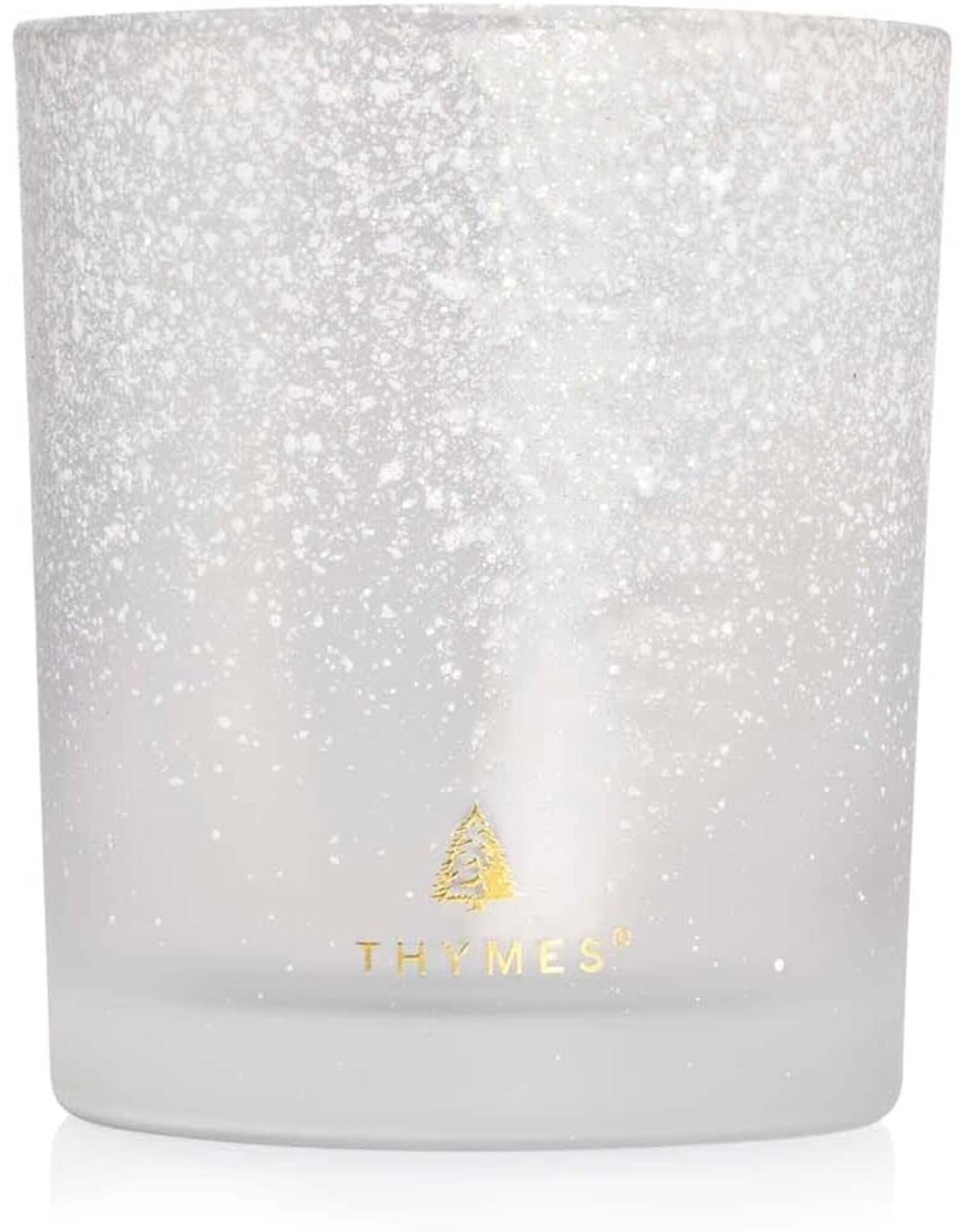 Frasier Fir Candles 6.5oz Glass w Flocked Design