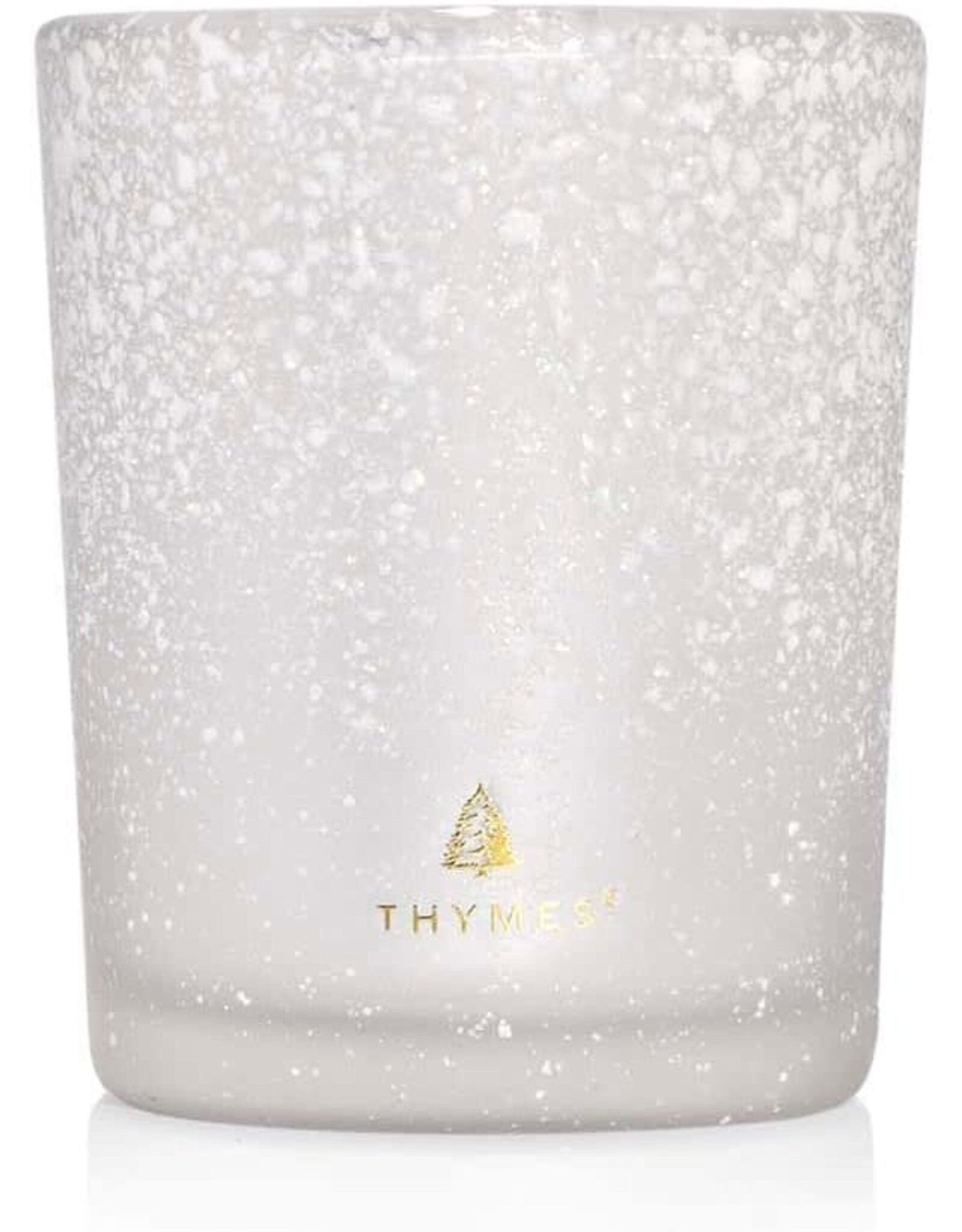 Frasier Fir Candles 2 Oz Glass Votive w Flocked Design