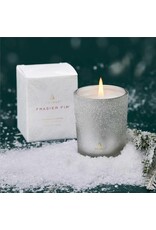 Frasier Fir Candles 2 Oz Glass Votive w Flocked Design
