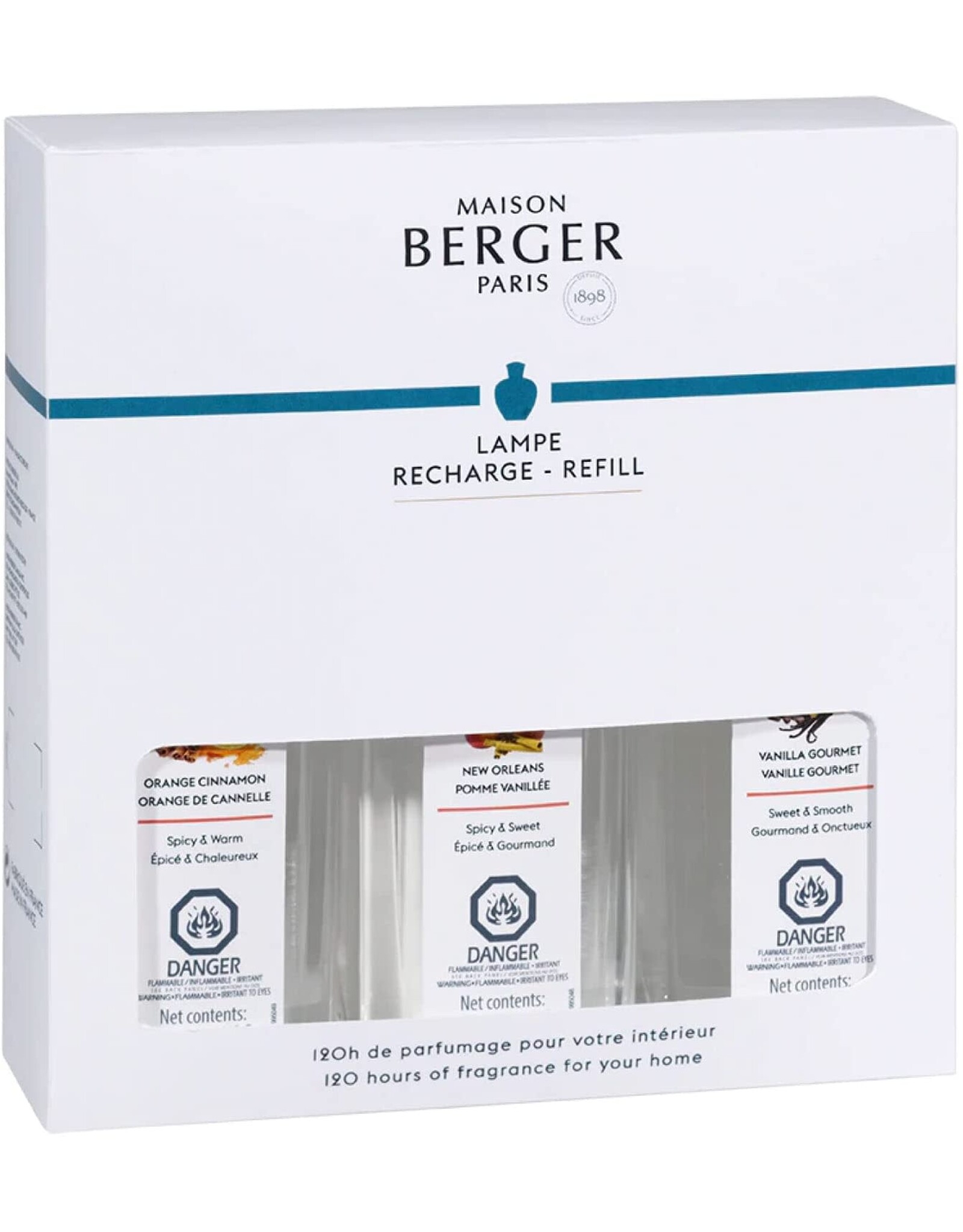 Lampe Berger WARM Lamp Refill Trio Pack 3 x 250ml Maison Berger