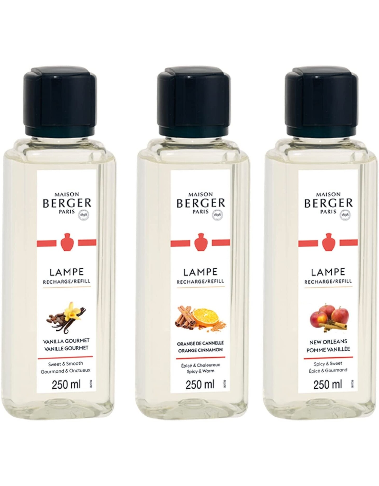 Lampe Berger WARM Lamp Refill Trio Pack 3 x 250ml Maison Berger