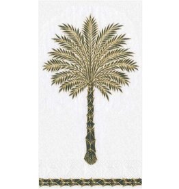 Caspari Paper Guest Towel Napkins 15pk Grand Palms