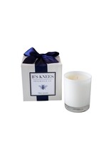 B's Knees Fragrance Candles 1 Wick White Glass | Blue Moon Scent