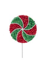 Kurt Adler Lollipop Pick in Red And Green 21 Inches