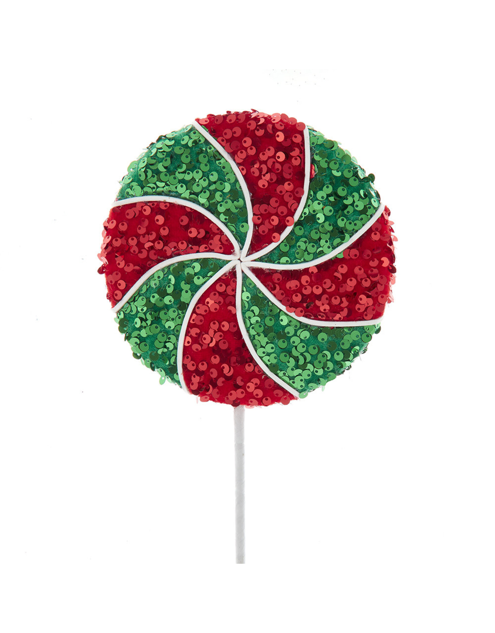 Kurt Adler Lollipop Pick in Red And Green 21 Inches