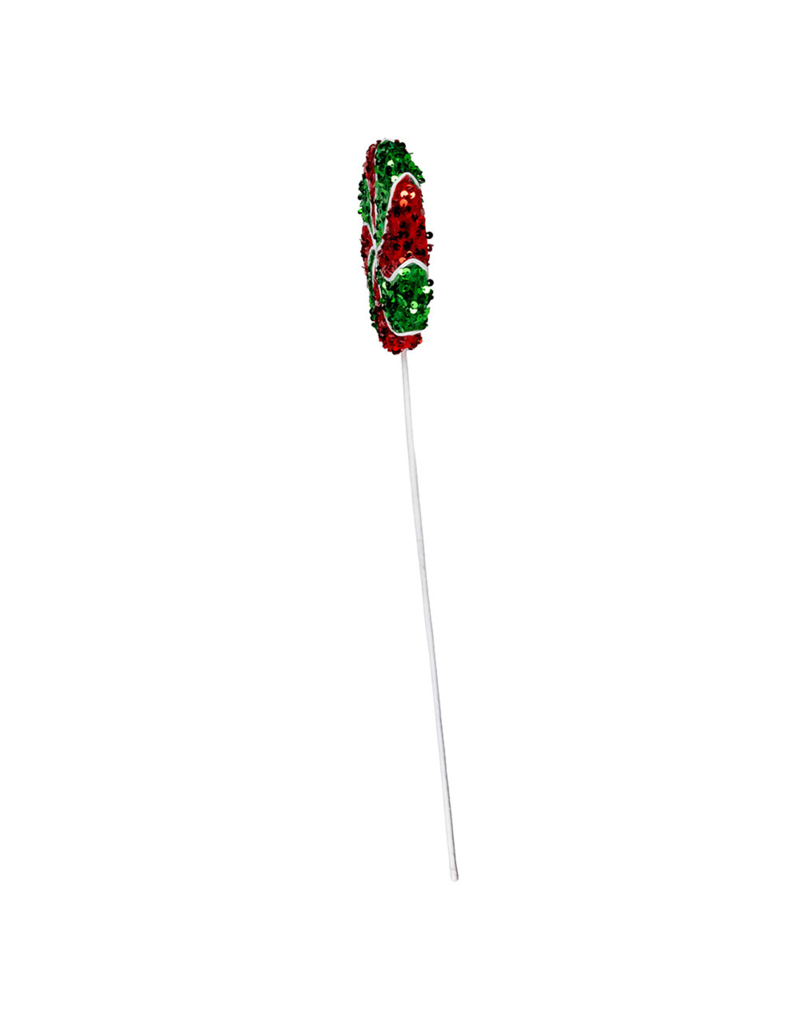Kurt Adler Lollipop Pick in Red And Green 21 Inches