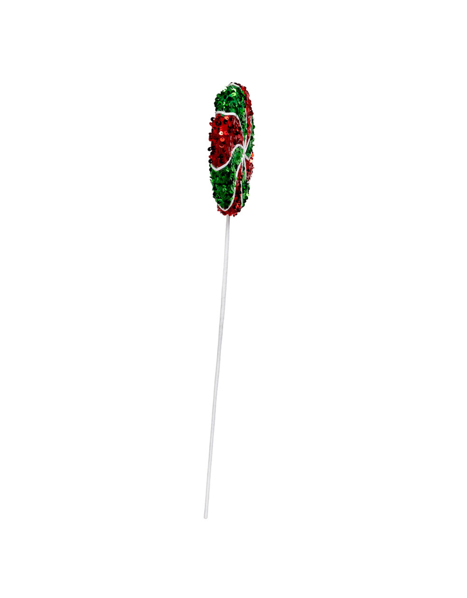 Kurt Adler Lollipop Pick in Red And Green 21 Inches