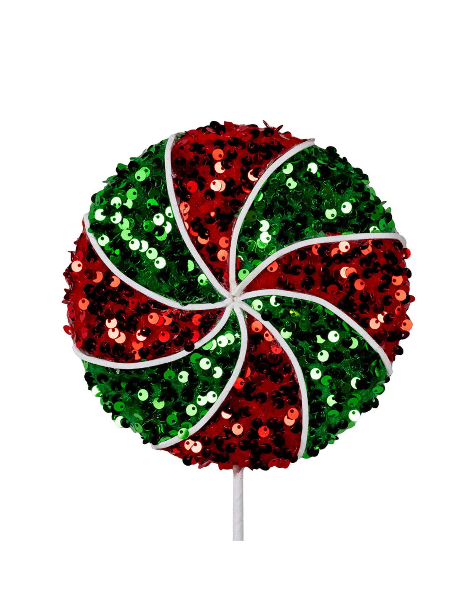 Kurt Adler Lollipop Pick in Red And Green 21 Inches