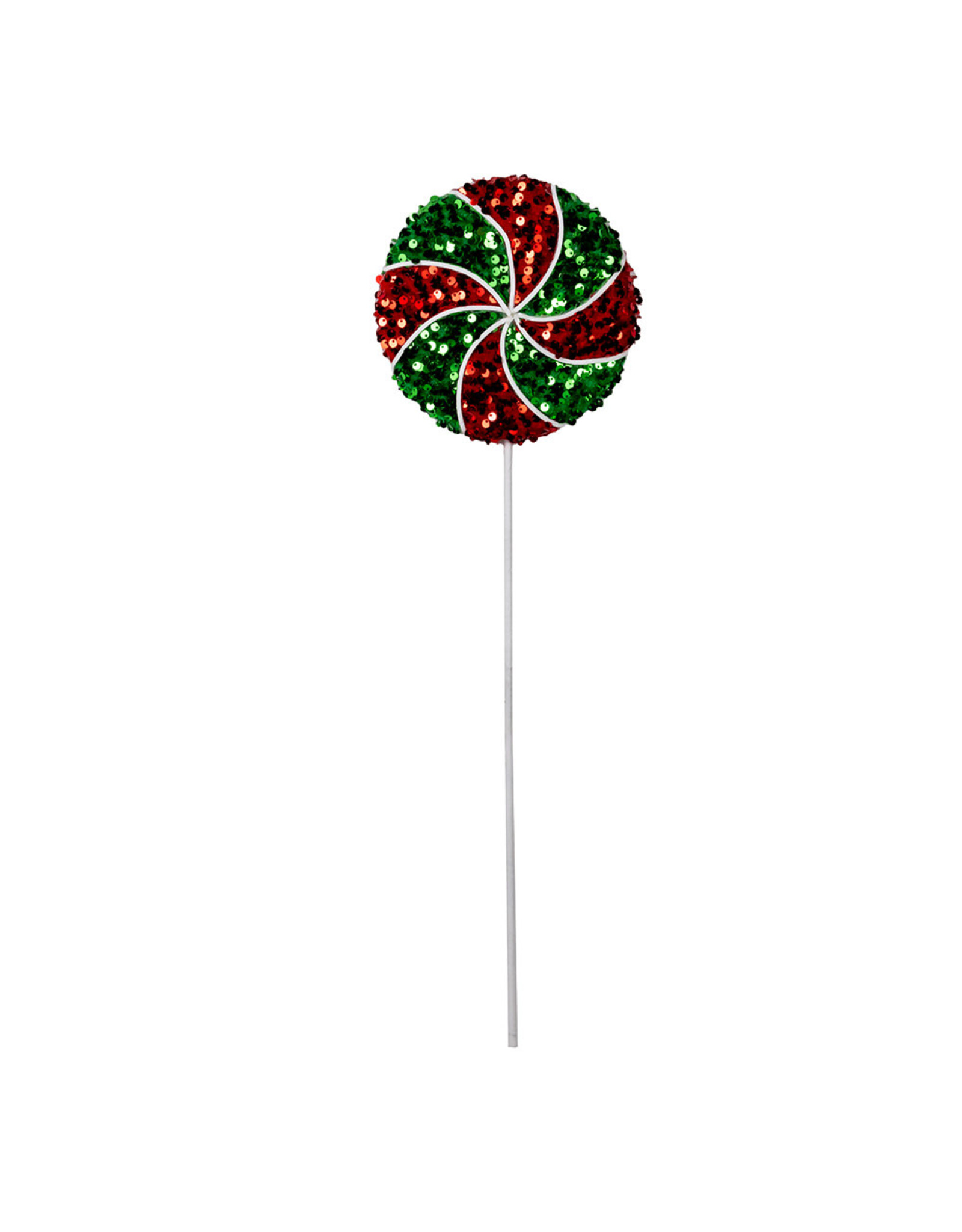 Kurt Adler Lollipop Pick in Red And Green 21 Inches