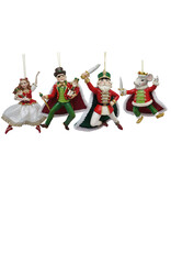 Kurt Adler The Nutcracker Suite Ballet Ornaments Set of 4 Assorted