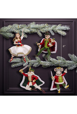 Kurt Adler The Nutcracker Suite Ballet Ornaments Set of 4 Assorted