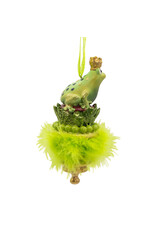 Kurt Adler Holly Hats Frog Prince Hat Ornament 6 Inch