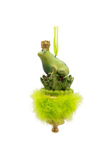 Kurt Adler Holly Hats Frog Prince Hat Ornament 6 Inch