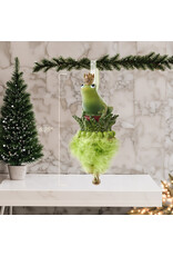 Kurt Adler Holly Hats Frog Prince Hat Ornament 6 Inch