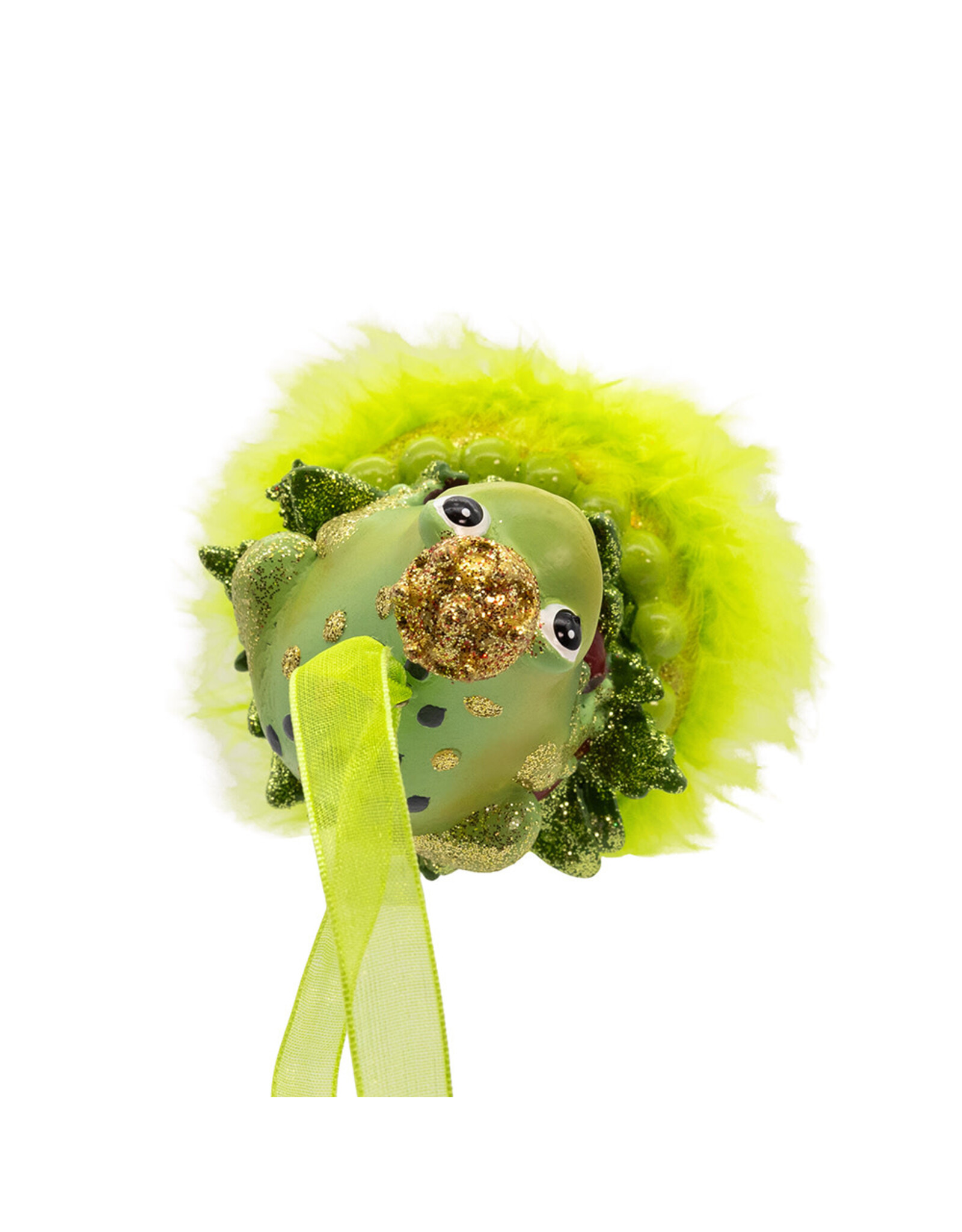 Kurt Adler Holly Hats Frog Prince Hat Ornament 6 Inch