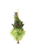 Kurt Adler Holly Hats Frog Prince Hat Ornament 6 Inch