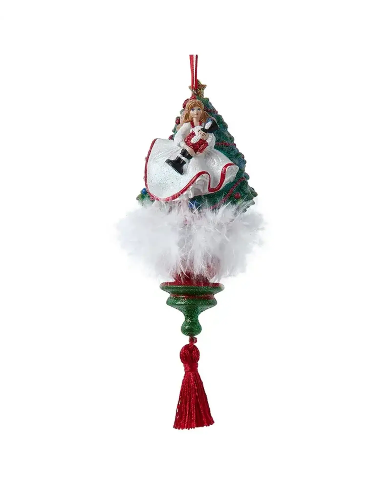Kurt Adler Holly Hats Clara Nutcracker Suite Ornament 10 Inch