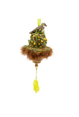 Kurt Adler Holly Hats Partridge In A Pear Tree Ornament 10 Inch