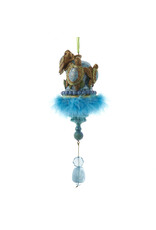 Kurt Adler Holly Hats Sea Turtles Ornament 10 Inch