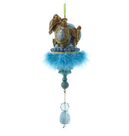 Kurt Adler Holly Hats Sea Turtles Ornament 10 Inch