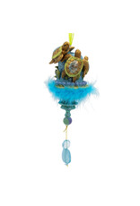 Kurt Adler Holly Hats Sea Turtles Ornament 10 Inch