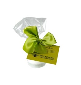 B's Knees Fragrance Candles Votive In White Glass | Fresh Bamboo Scent