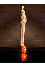 Mud Pie Halloween Taper Candles | Mummy Halloween Taper Candle 10 Inch