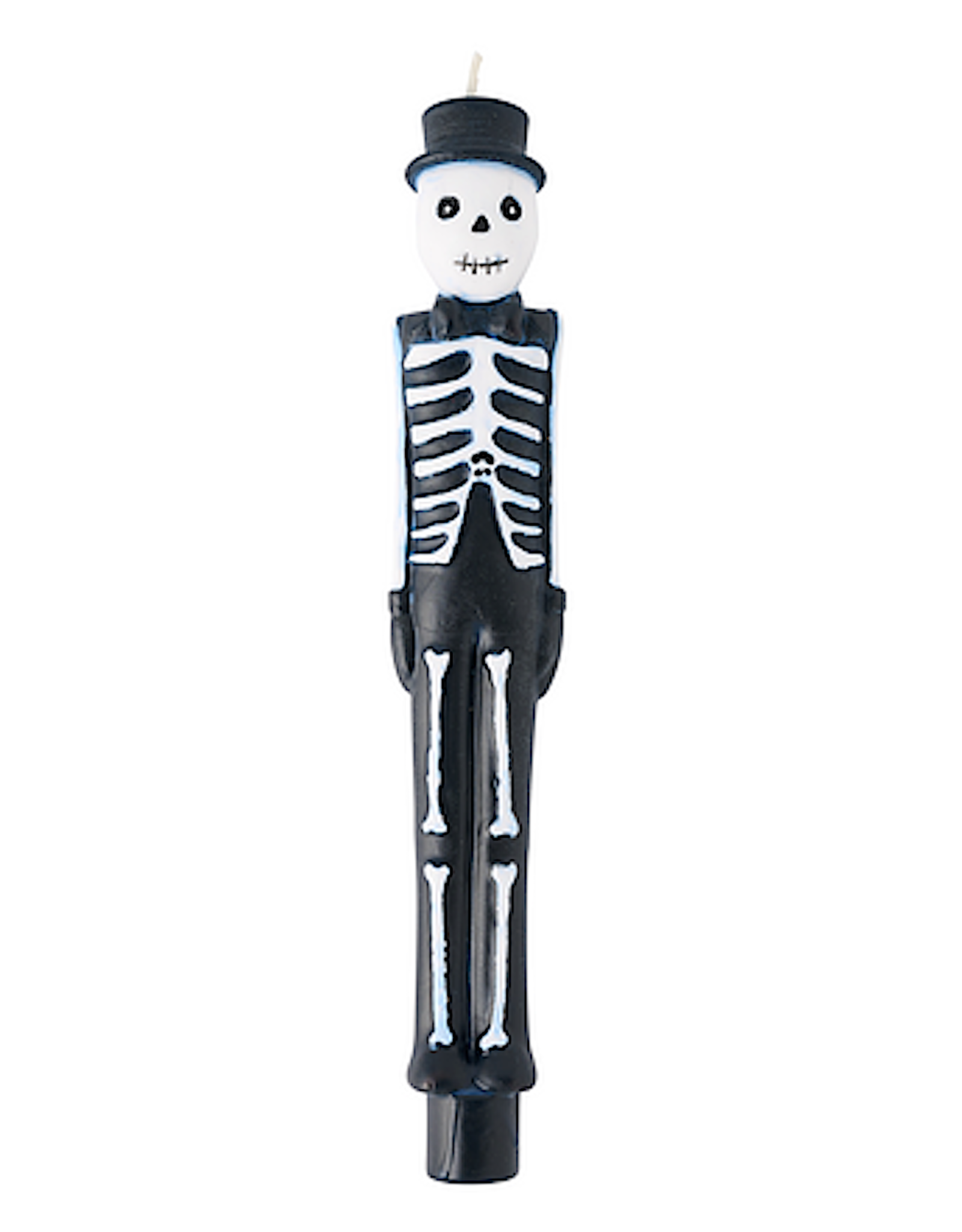 Mud Pie Halloween Taper Candles | Skeleton Halloween Taper Candle 10 Inch